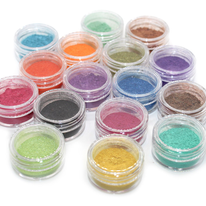 Pearl pigment powder 5pc