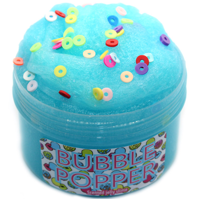 Bubble popper scented jelly slime