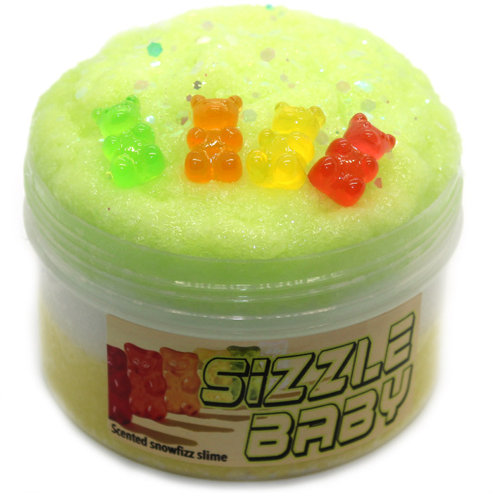 Sizzle baby scented snowfizz slime