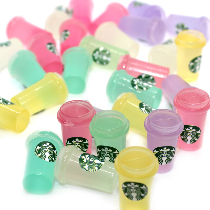 Starbucks cup charms for slime