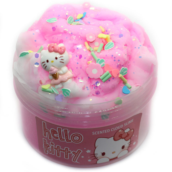 Hello kitty scented cloud slime