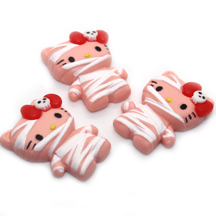 Hello kitty mummy charms for slime