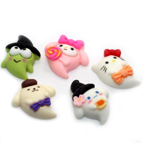 Sanrio halloween charms for slime