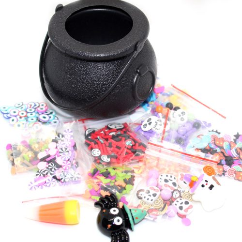 Halloween slime designer cauldron kit