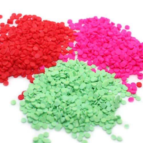 Solid Color Bingsu Beads - 8 colors - 1 new! - 100g / Red