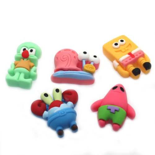 Sponge bob and friends charms