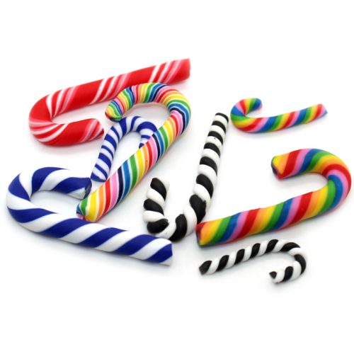 Candy cane charms bulk