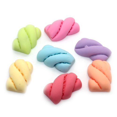 Pastel marshmallow twist charms