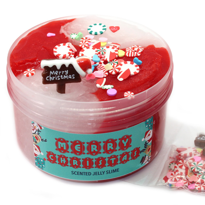 Merry Christmas scented jelly slime