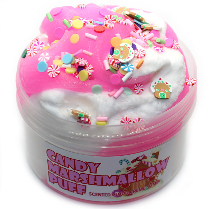 Candy marshmallow puff cloud creme slime