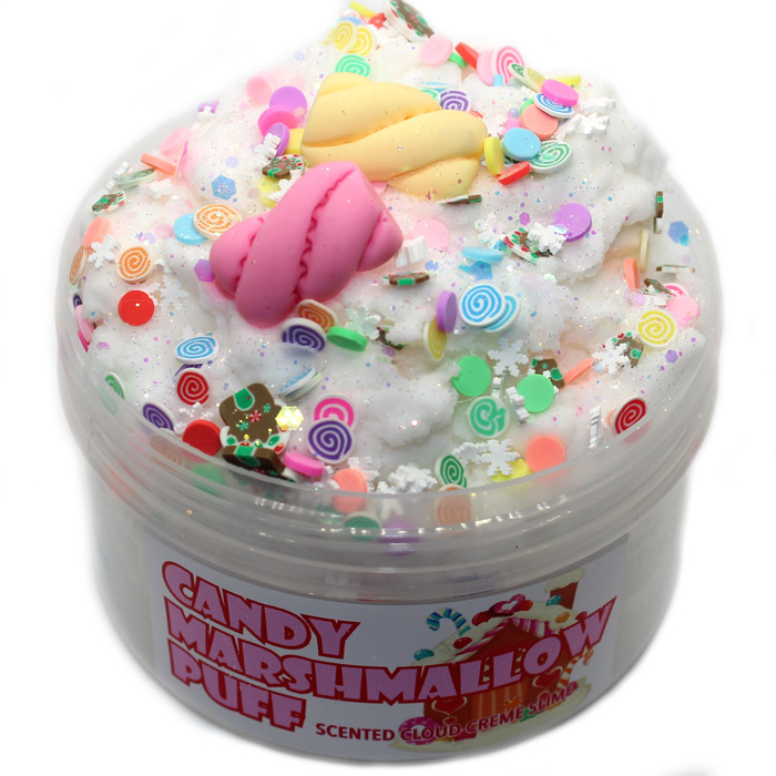 Candy marshmallow puff cloud creme slime