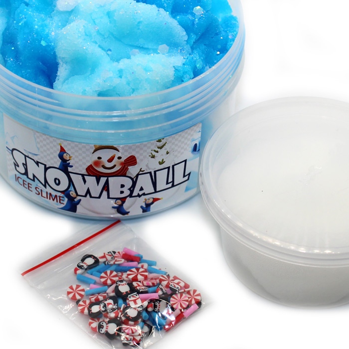 Snowball scented icee slime