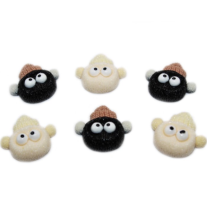 Wooly sheep charms for slime
