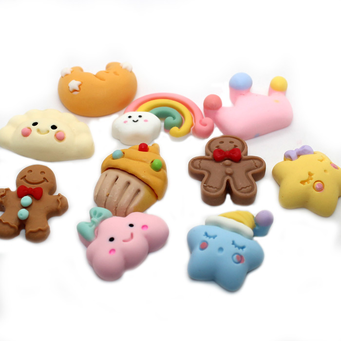 Cute as pie charms for slime