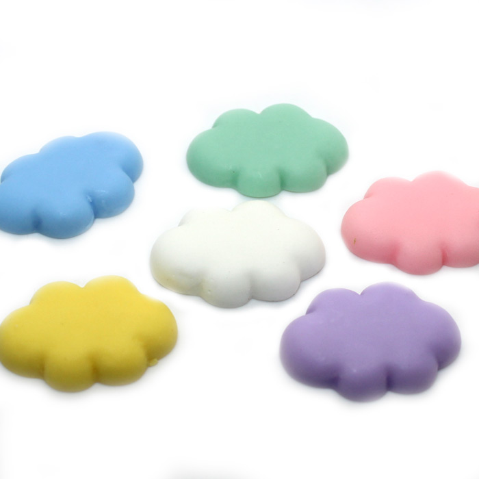 Baby cloud charms for slime