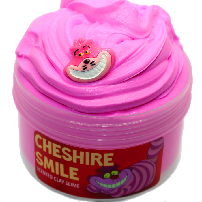 Cheshire smile scented clay Slime