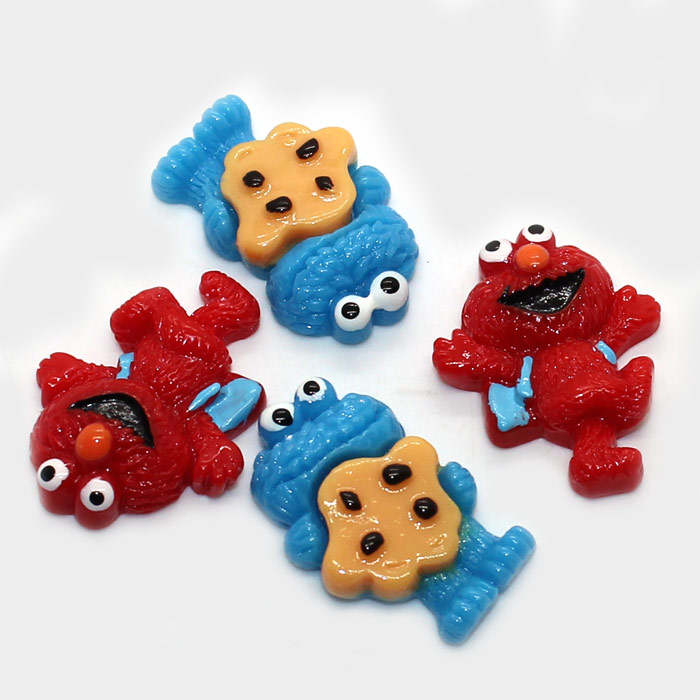 Cookie monster duo charms