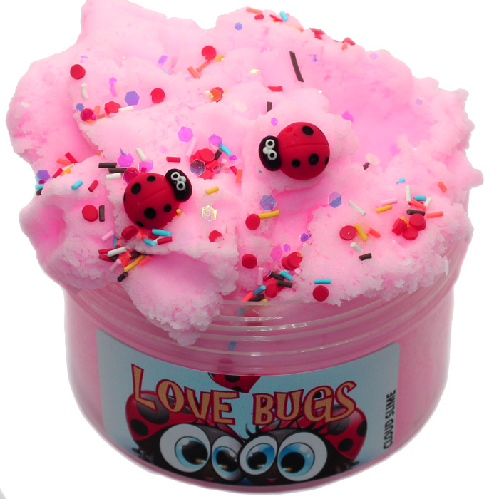 Love bugs scented cloud slime