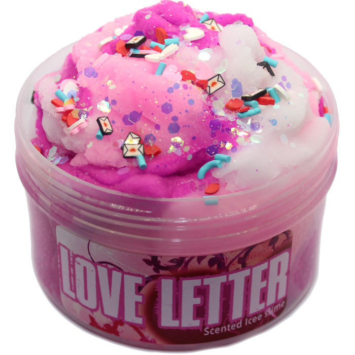 Love letter scented icee slime
