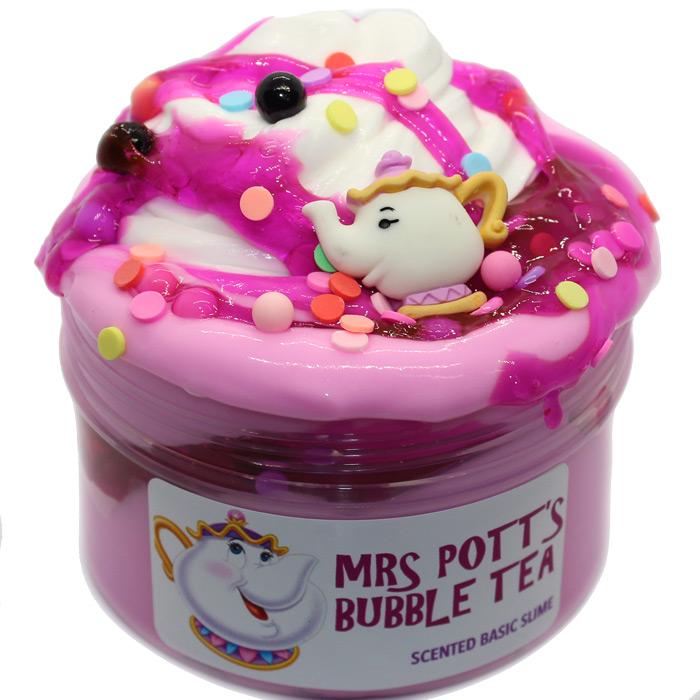 Mrs Pott's bubble tea scented basic slime