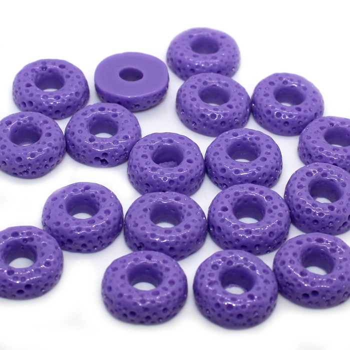 Purple fruit loop charms bulk