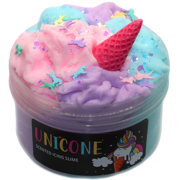 Unicone scented icing slime