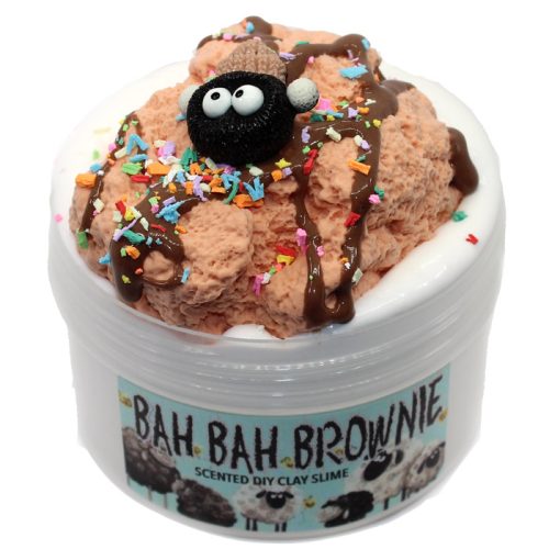 Bah bah brownie diy clay slime