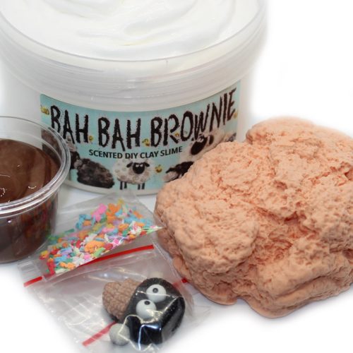 Bah bah brownie diy clay slime