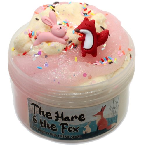 The Hare and the Fox cloud creme slime