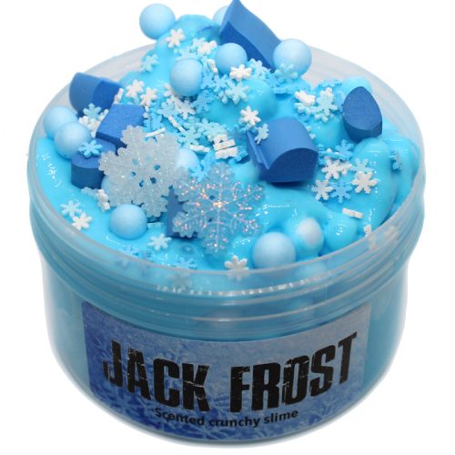 Jack Frost scented crunchy slime