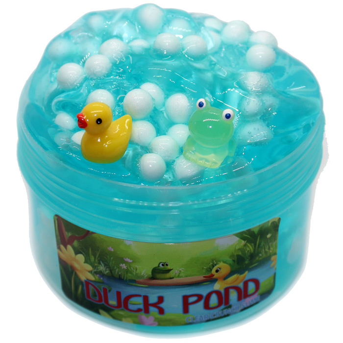 Duck pond clear slime