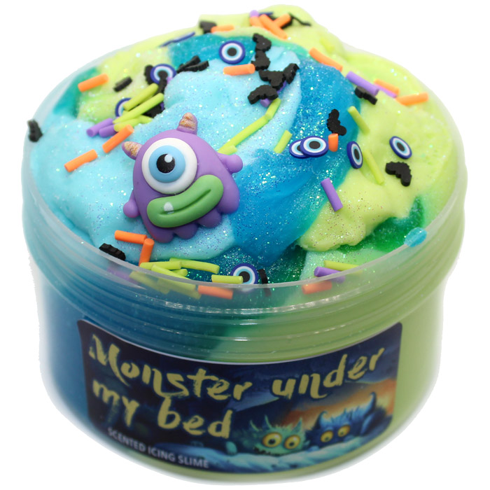 Monster under my bed icing slime