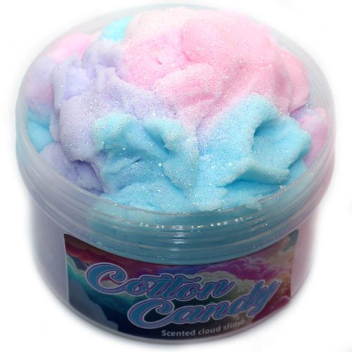 Cotton candy scented cloud slime