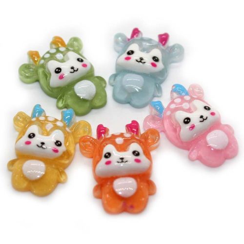 Cute reindeer charms for slime