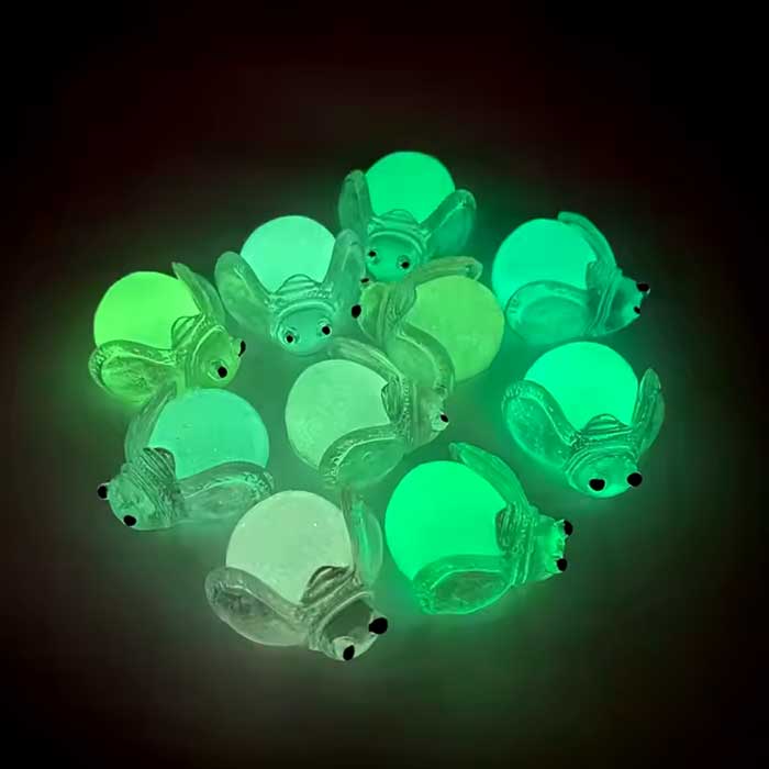 Firefly glow in the dark charms