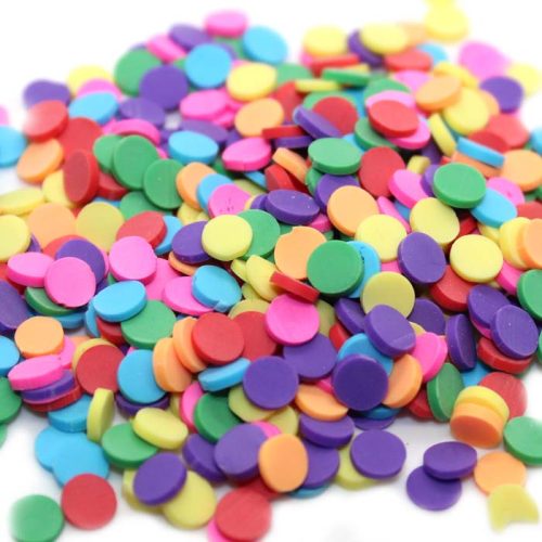 Fruity dots sprinkles for slime