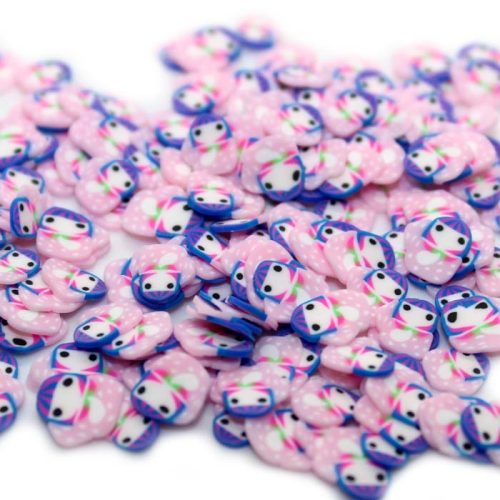 Mermaid fimo slices for slime