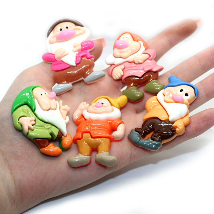 The Seven dwarfs charms for slime