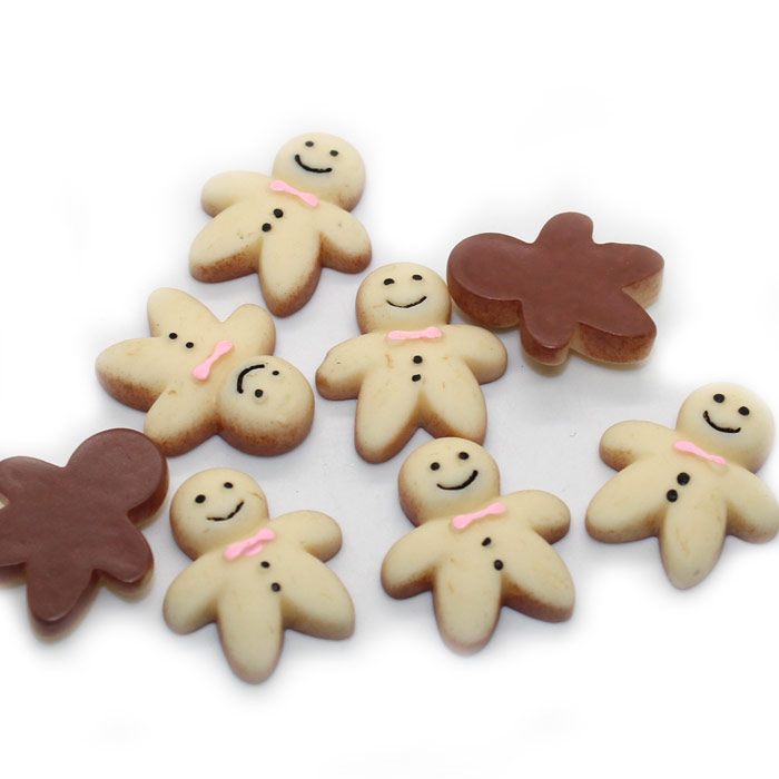 Gingerbread girl charms